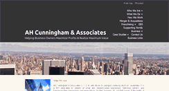Desktop Screenshot of ahcunningham.com